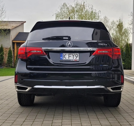 Acura MDX cena 169000 przebieg: 140000, rok produkcji 2018 z Kraków małe 781